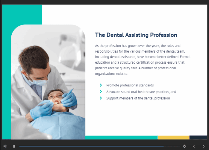 Dental assistant courses online