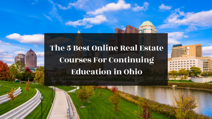 Online real estate courses ohio