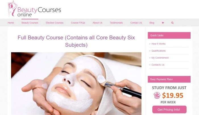 Cosmetology online courses