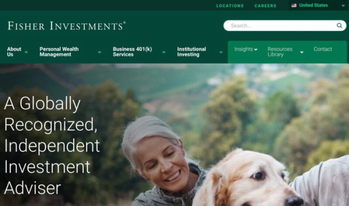 Fisher investment reviews