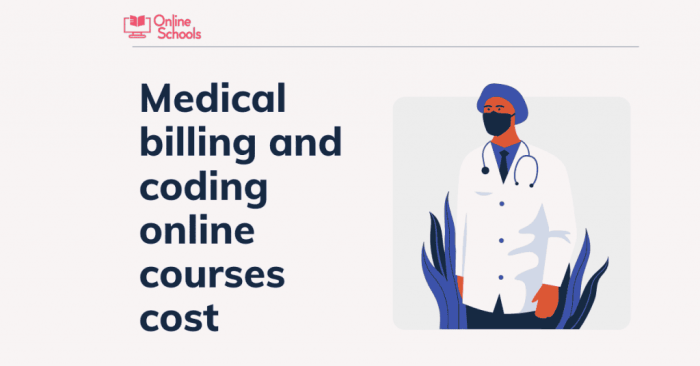 Medical billing and coding online courses cost