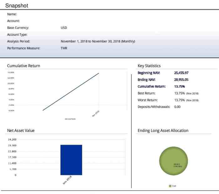 Managed investment accounts