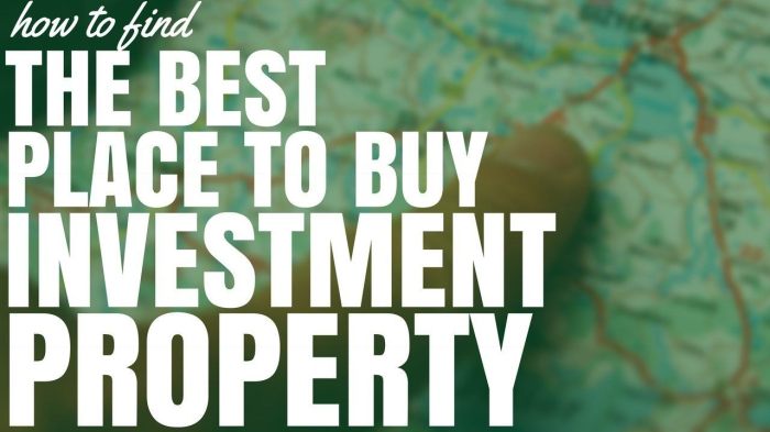 Best place to buy investment property