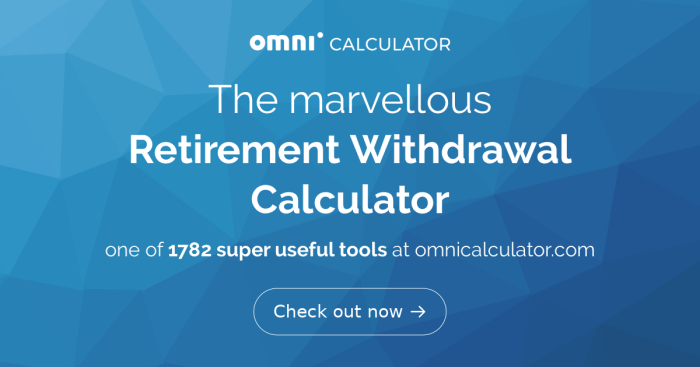 Investment withdrawal calculator