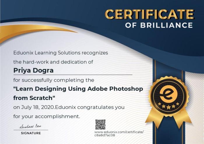 Online graphic design courses with certificates