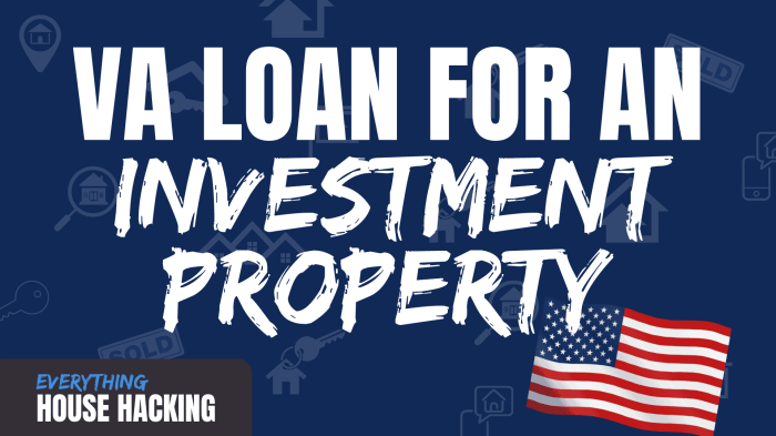 Can you use a va loan for an investment property