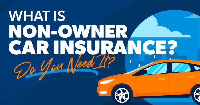 Non owner car insurance